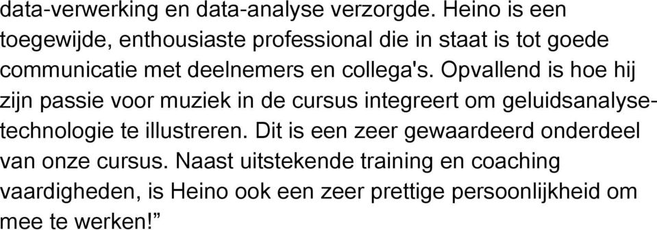 collega's.