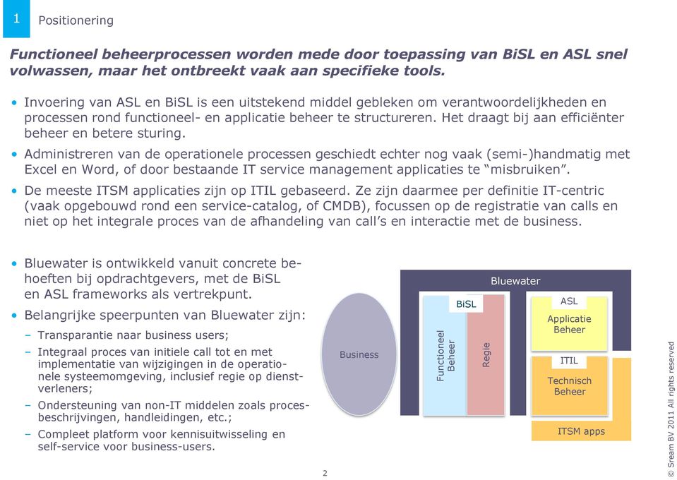 Het draagt bij aan efficiënter beheer en betere sturing.