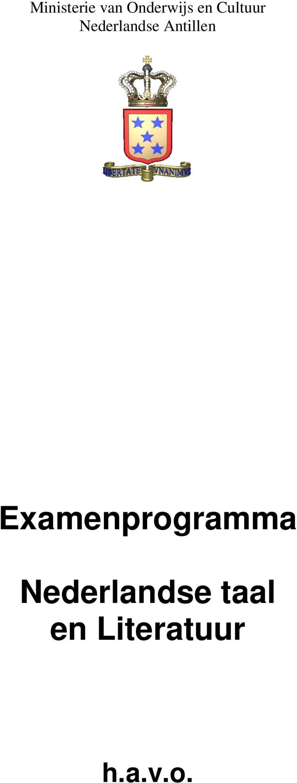 Examenprogramma