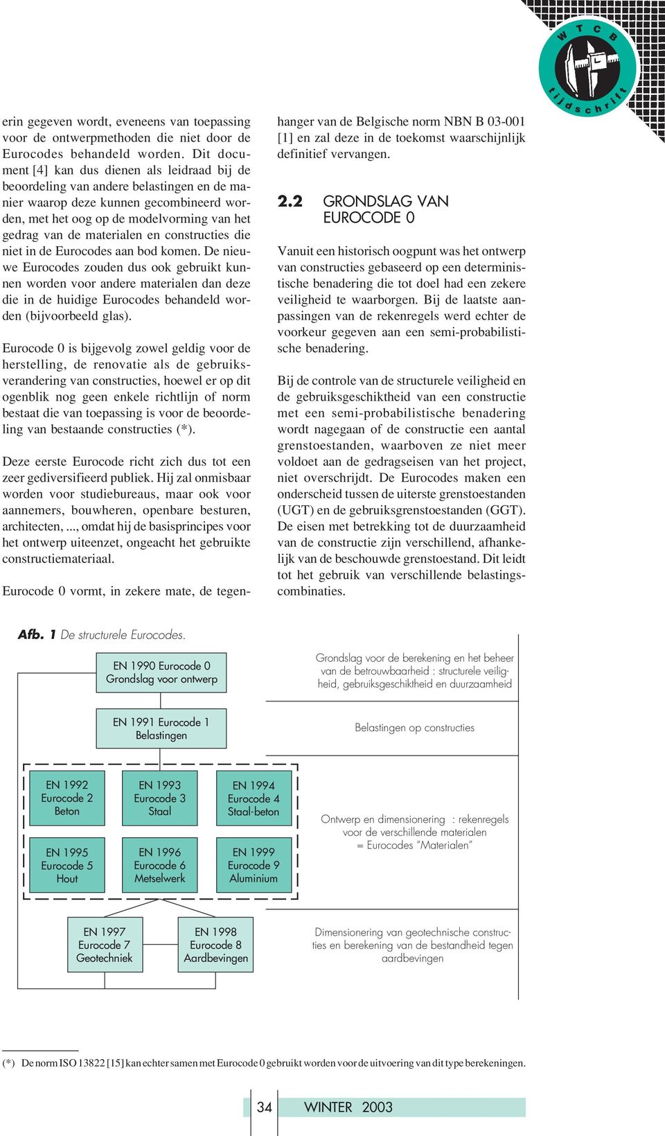 materialen en constructies die niet in de Eurocodes aan bod komen.