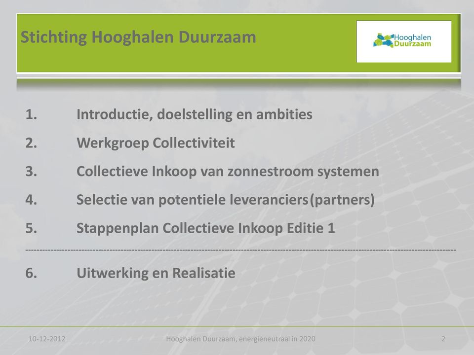 Stappenplan Collectieve Inkoop Editie 1