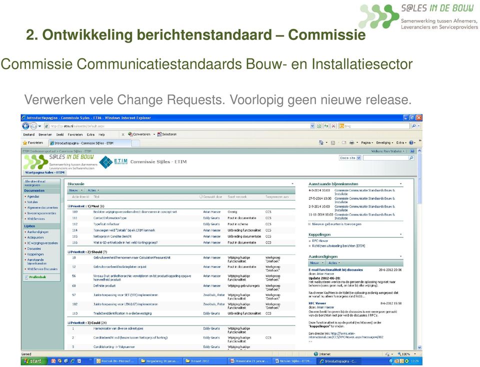 Communicatiestandaards Bouw- en