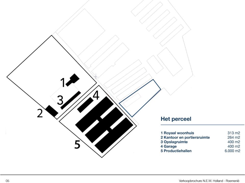 Opslagruimte 400 m2 4 Garage 400 m2 5