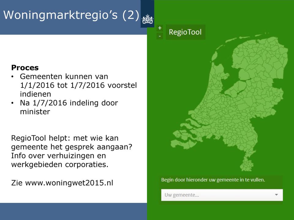 RegioTool helpt: met wie kan gemeente het gesprek aangaan?