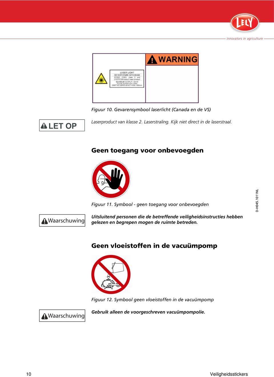 Symbool - geen toegang voor onbevoegden Uitsluitend personen die de betreffende veiligheidsinstructies hebben gelezen en begrepen