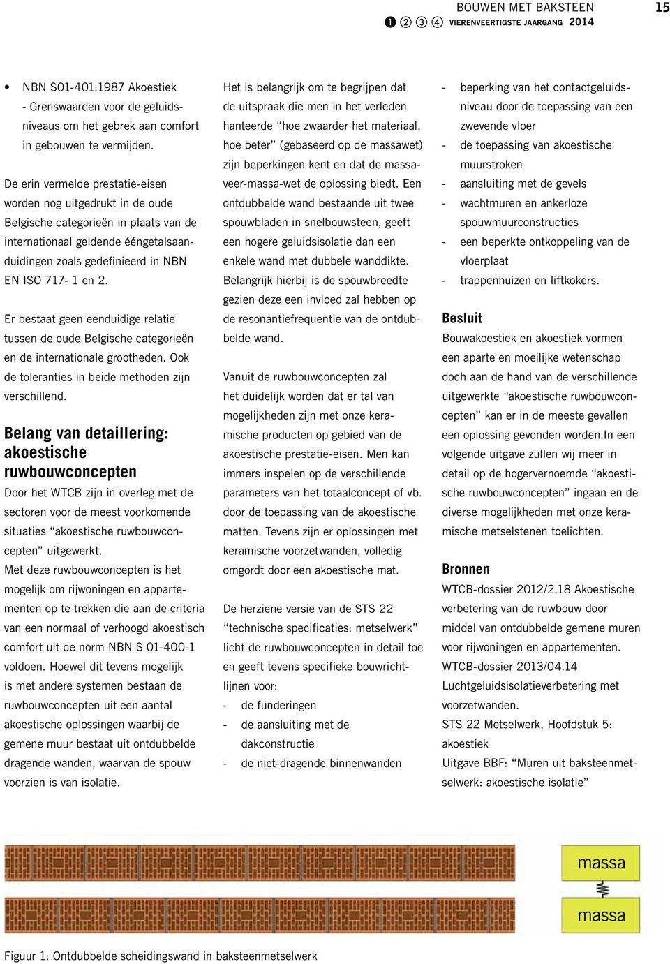 Er bestaat geen eenduidige relatie tussen de oude Belgische categorieën en de internationale grootheden. Ook de toleranties in beide methoden zijn verschillend.