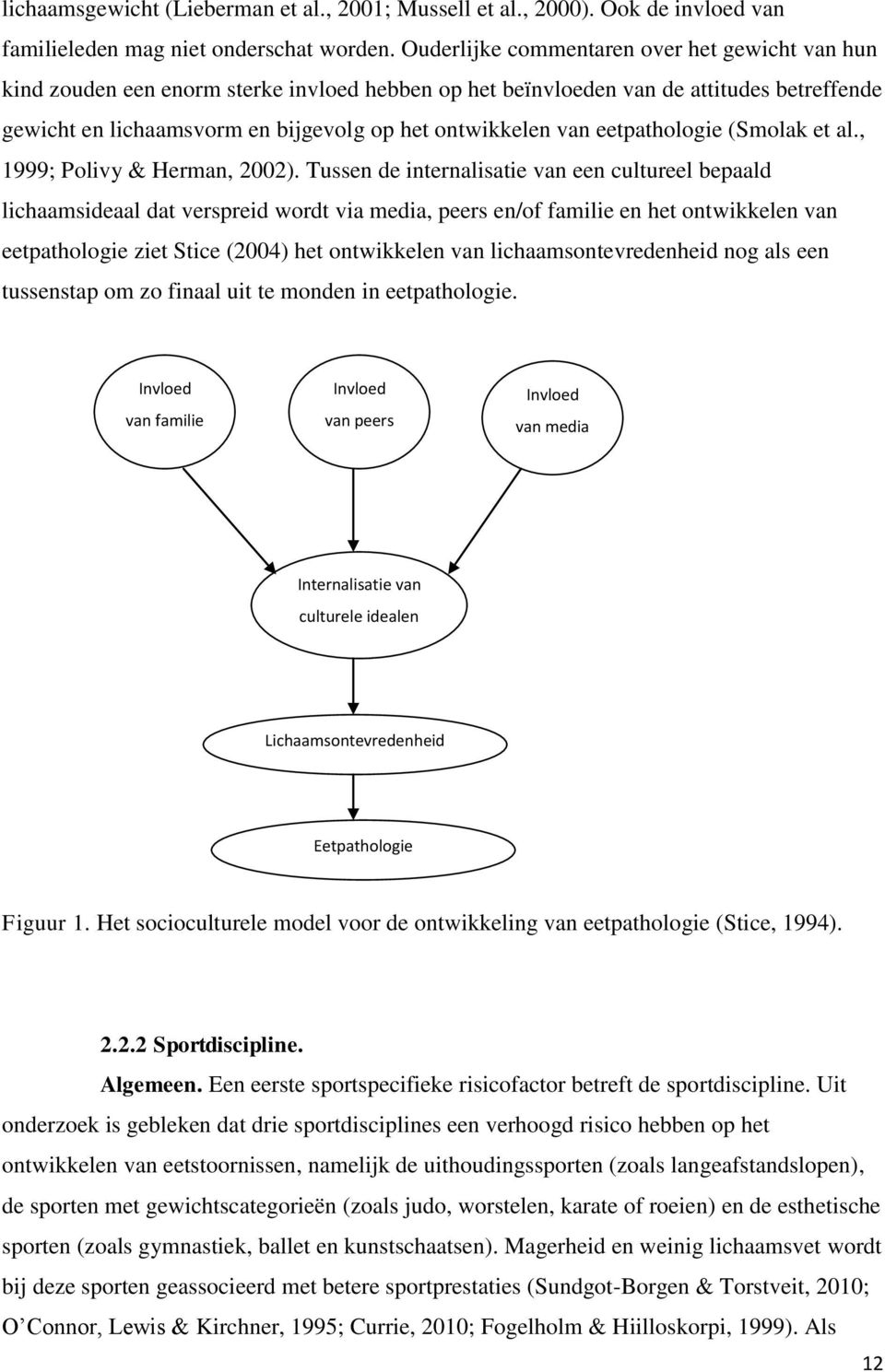 eetpathologie (Smolak et al., 1999; Polivy & Herman, 2002).