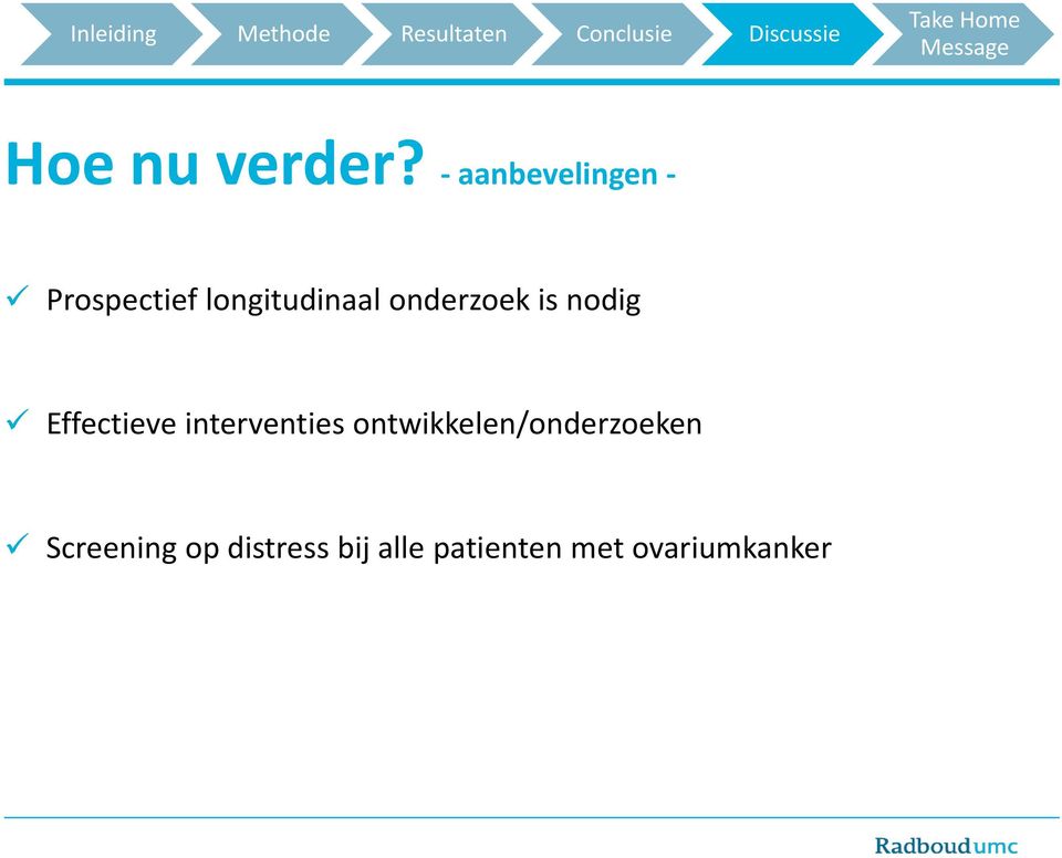 is nodig Effectieve interventies