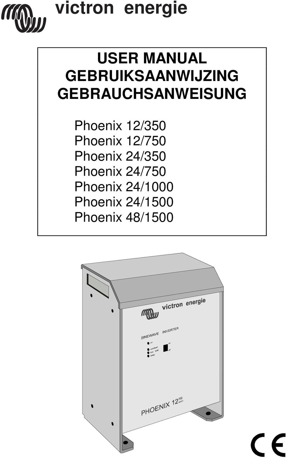 Phoenix 12/350 Phoenix 12/750 Phoenix