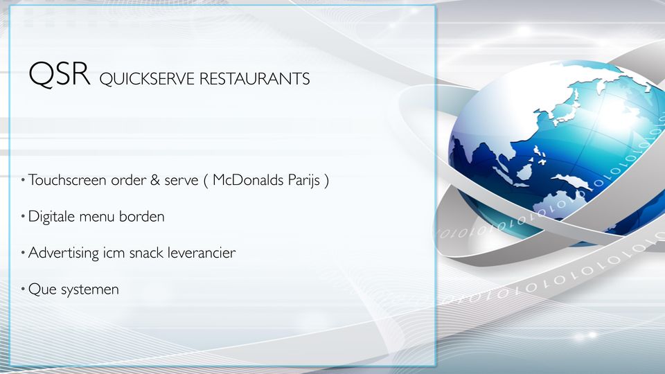 McDonalds Parijs ) Digitale menu