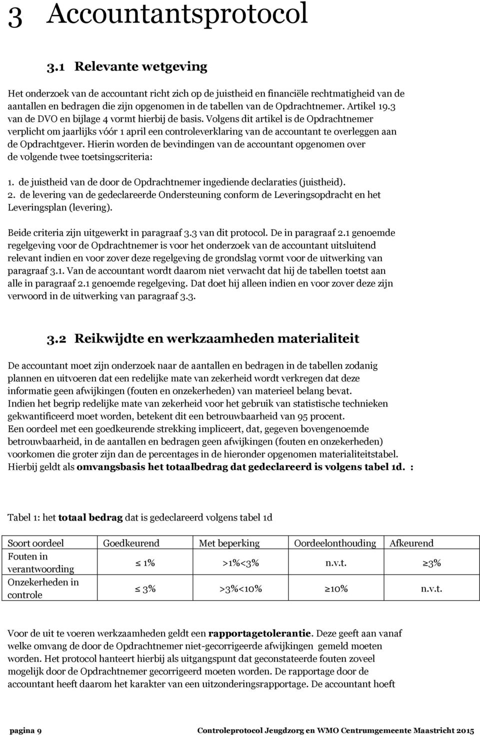 Artikel 19.3 van de DVO en bijlage 4 vormt hierbij de basis.