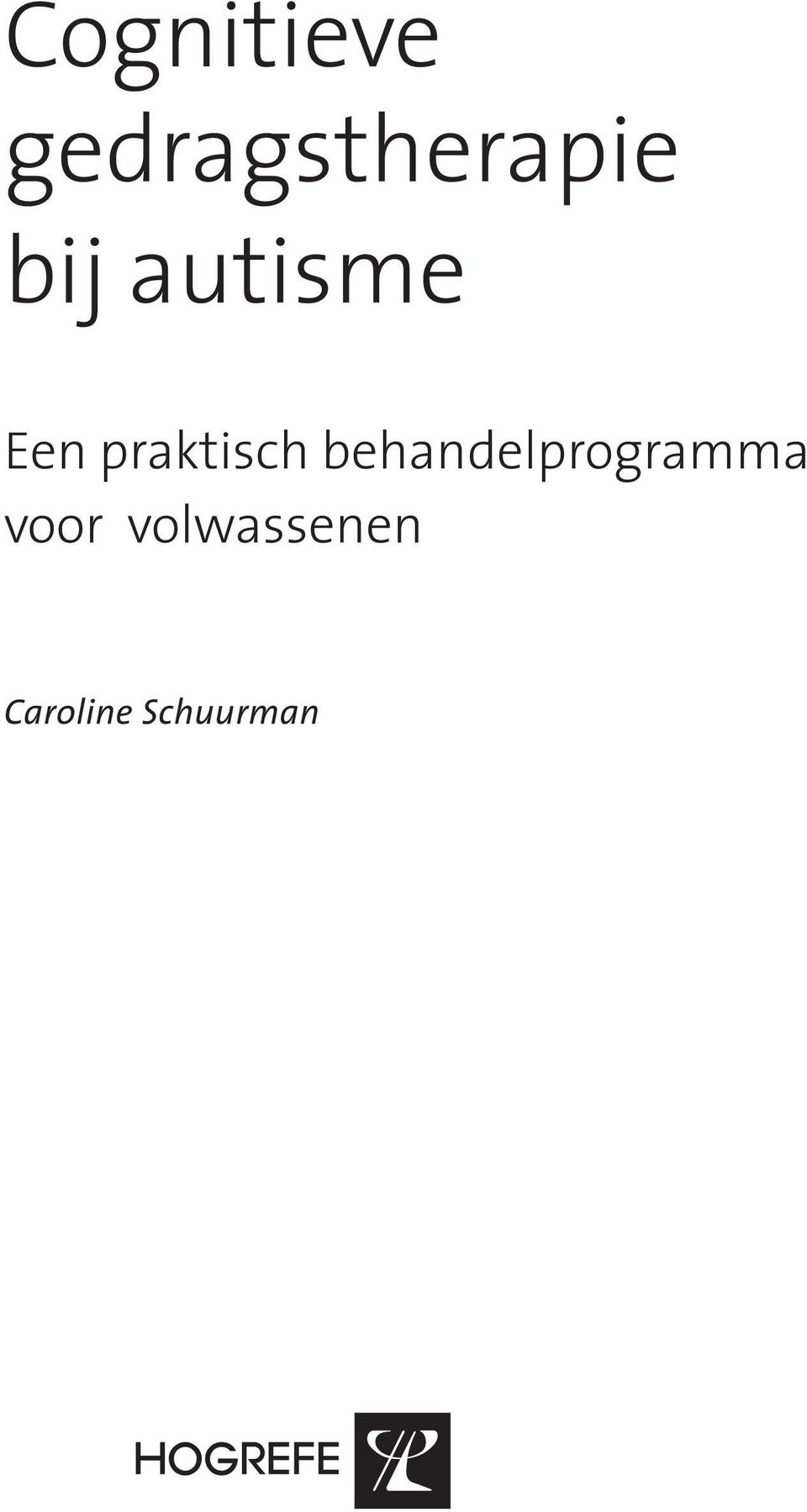 behandelprogramma voor