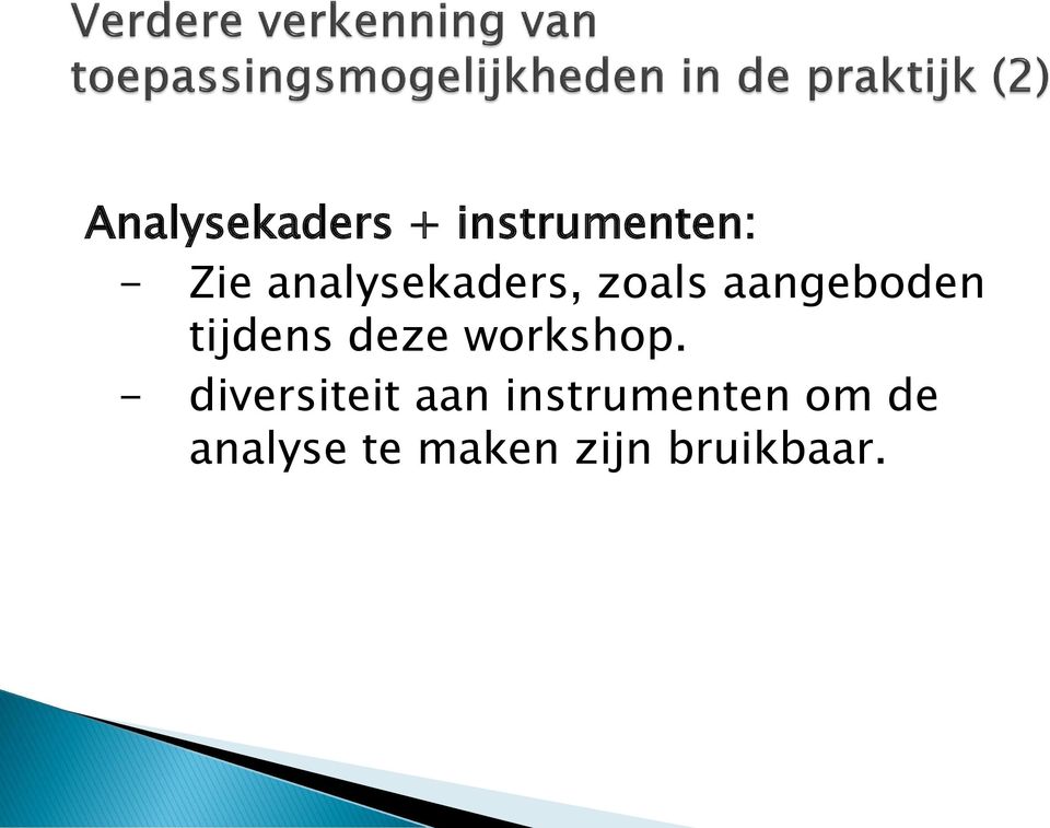 deze workshop.