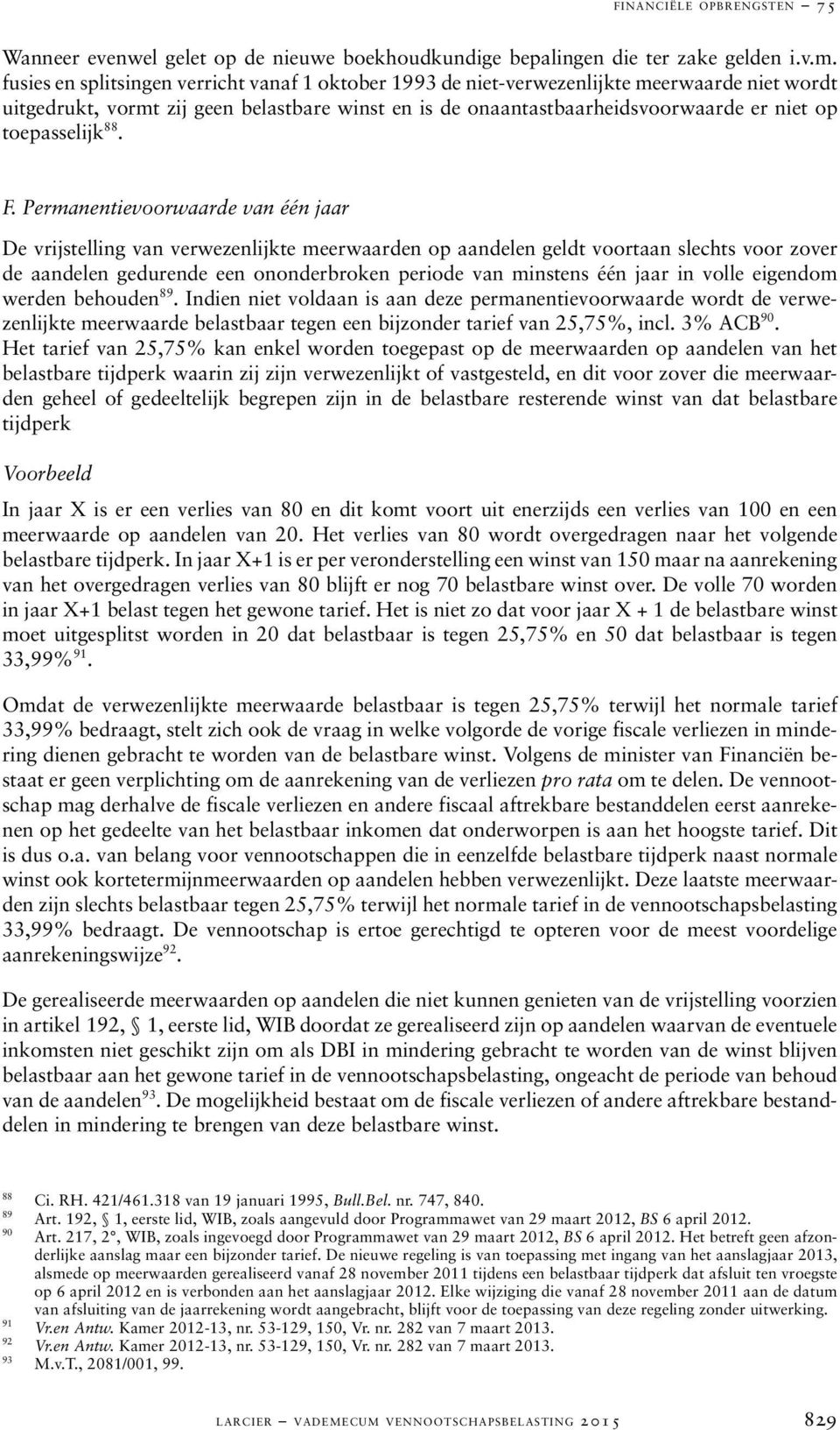 toepasselijk 88. F.