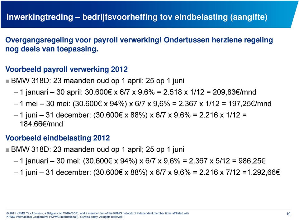 600 x 94%) x 6/7 x 9,6% = 2.367 x 1/12 = 197,25 /mnd 1 juni 31 december: (30.600 x 88%) x 6/7 x 9,6% = 2.