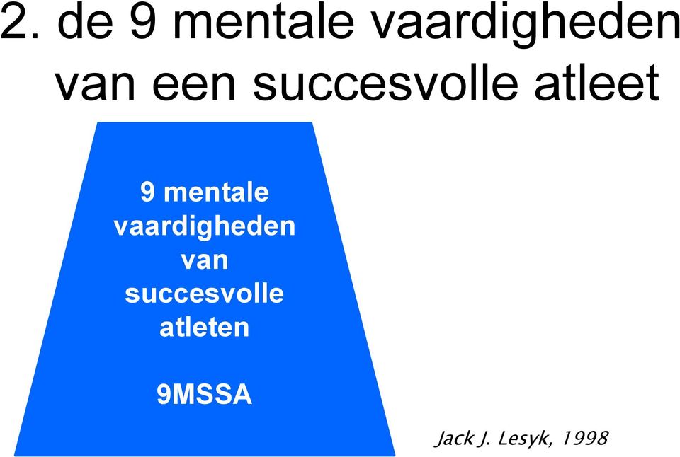 mentale vaardigheden van