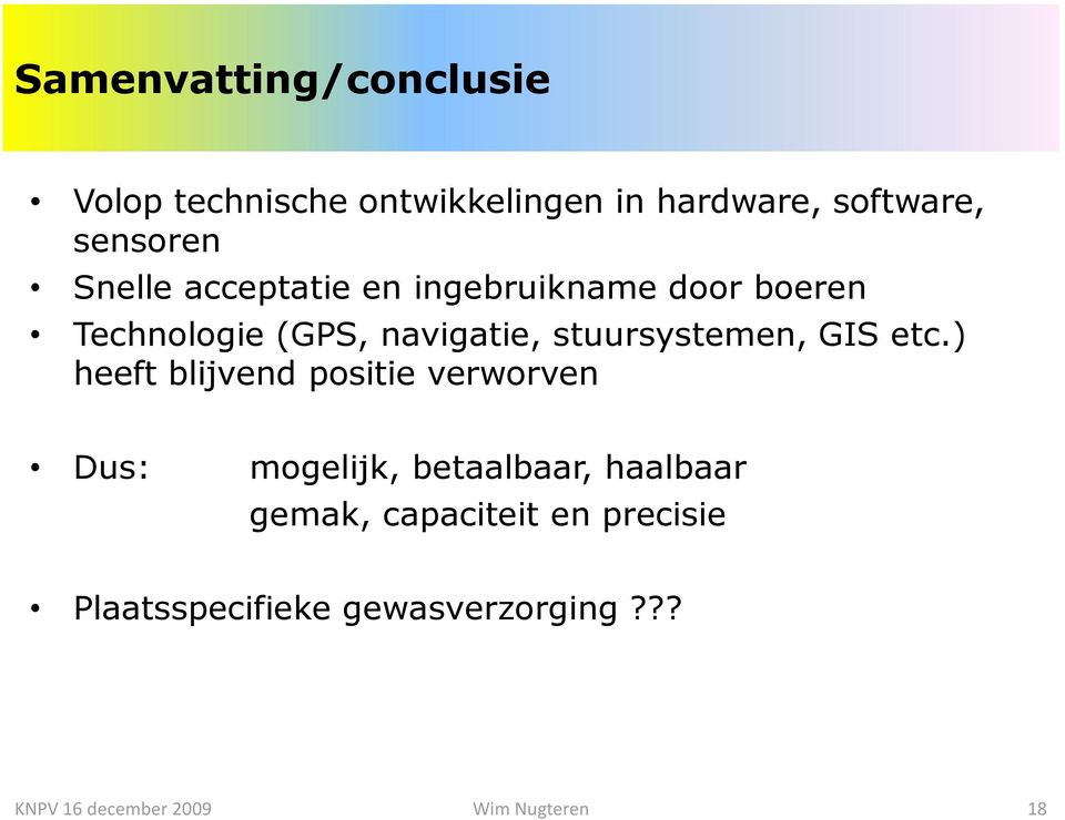 navigatie, stuursystemen, GIS etc.