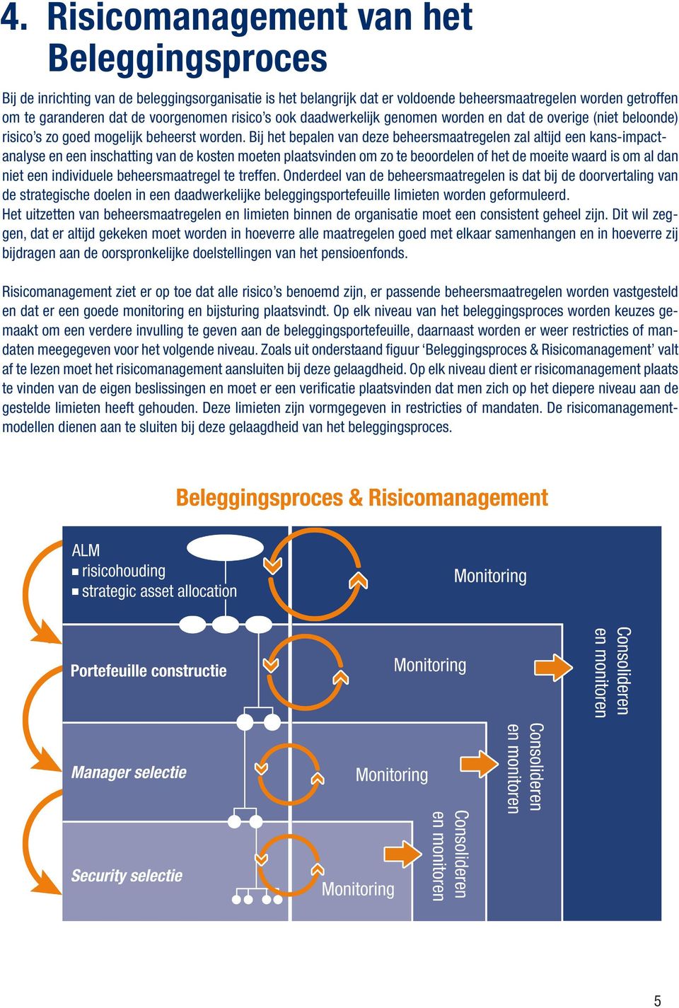 Bij het bepalen van deze beheersmaatregelen zal altijd een kans-impactanalyse en een inschatting van de kosten moeten plaatsvinden om zo te beoordelen of het de moeite waard is om al dan niet een