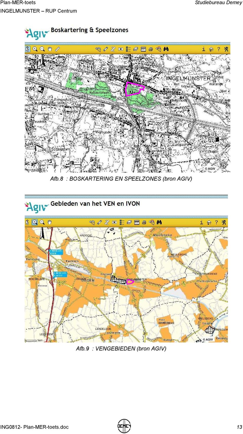 In het voorliggend RUP worden de huidige situatie van het kasteelpark bestendigd.