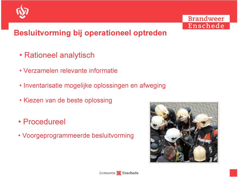 Inventarisatie mogelijke oplossingen en afweging