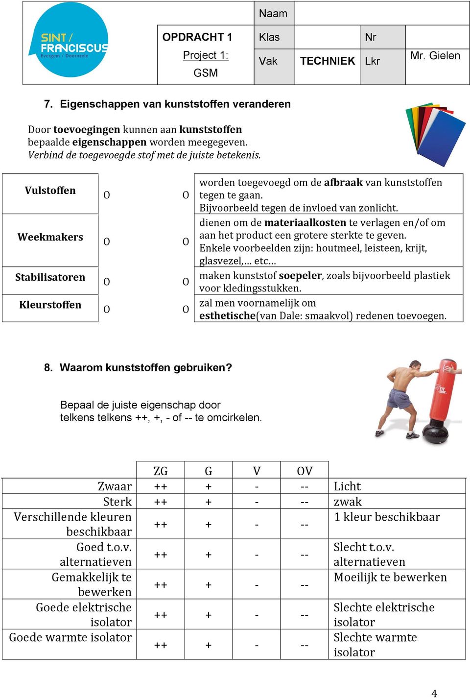 dienen om de materiaalkosten te verlagen en/of om aan het product een grotere sterkte te geven.