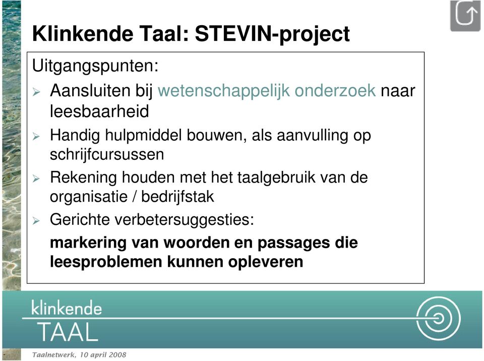 schrijfcursussen Rekening houden met het taalgebruik van de organisatie /