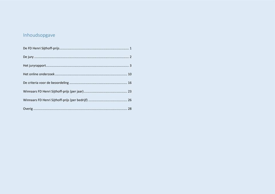 .. 10 De criteria voor de beoordeling.