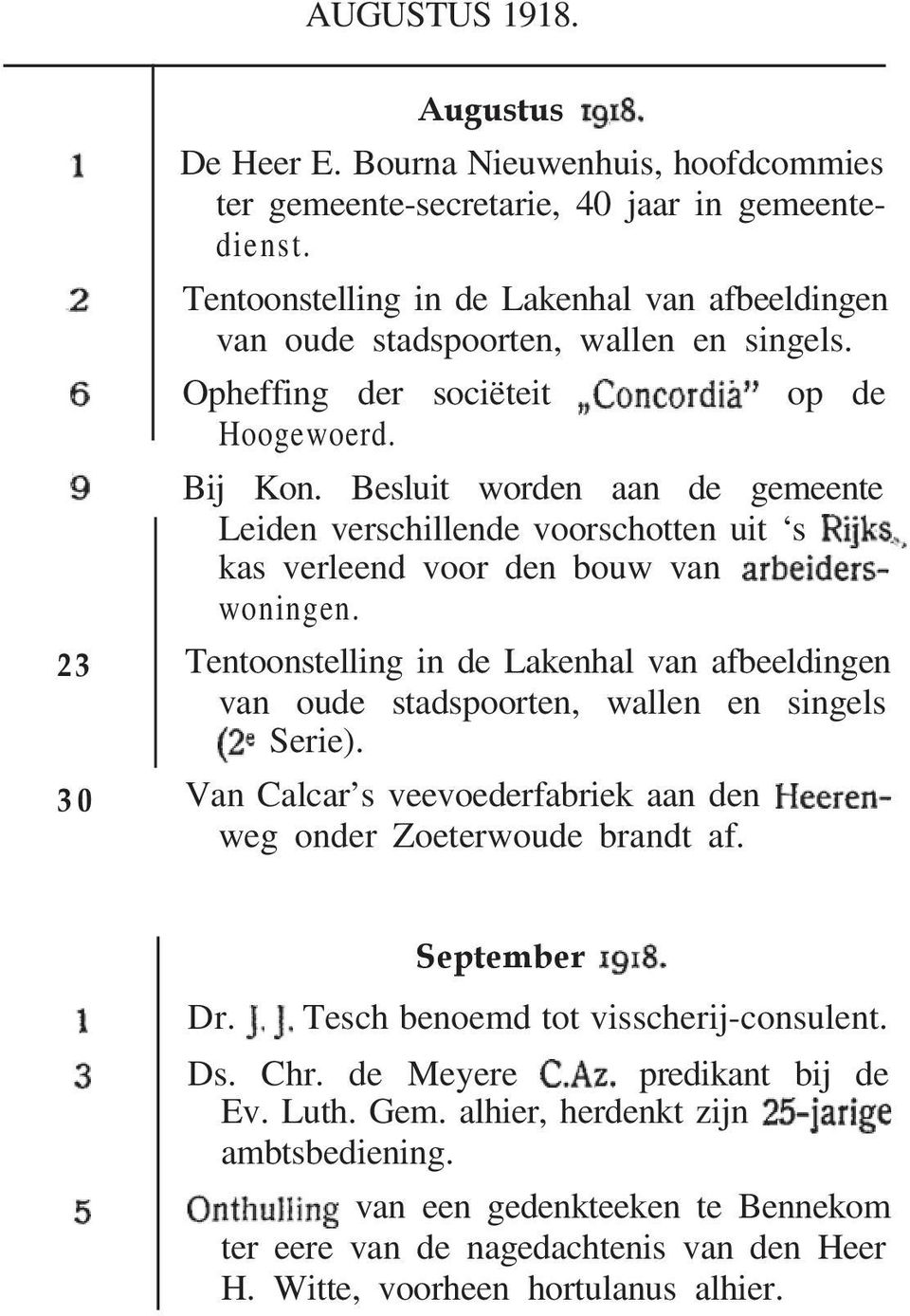 Besluit worden aan de gemeente Leiden verschillende voorschotten uit s kas verleend voor den bouw van woningen.
