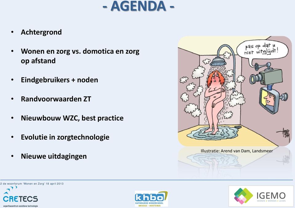 Randvoorwaarden ZT Nieuwbouw WZC, best practice