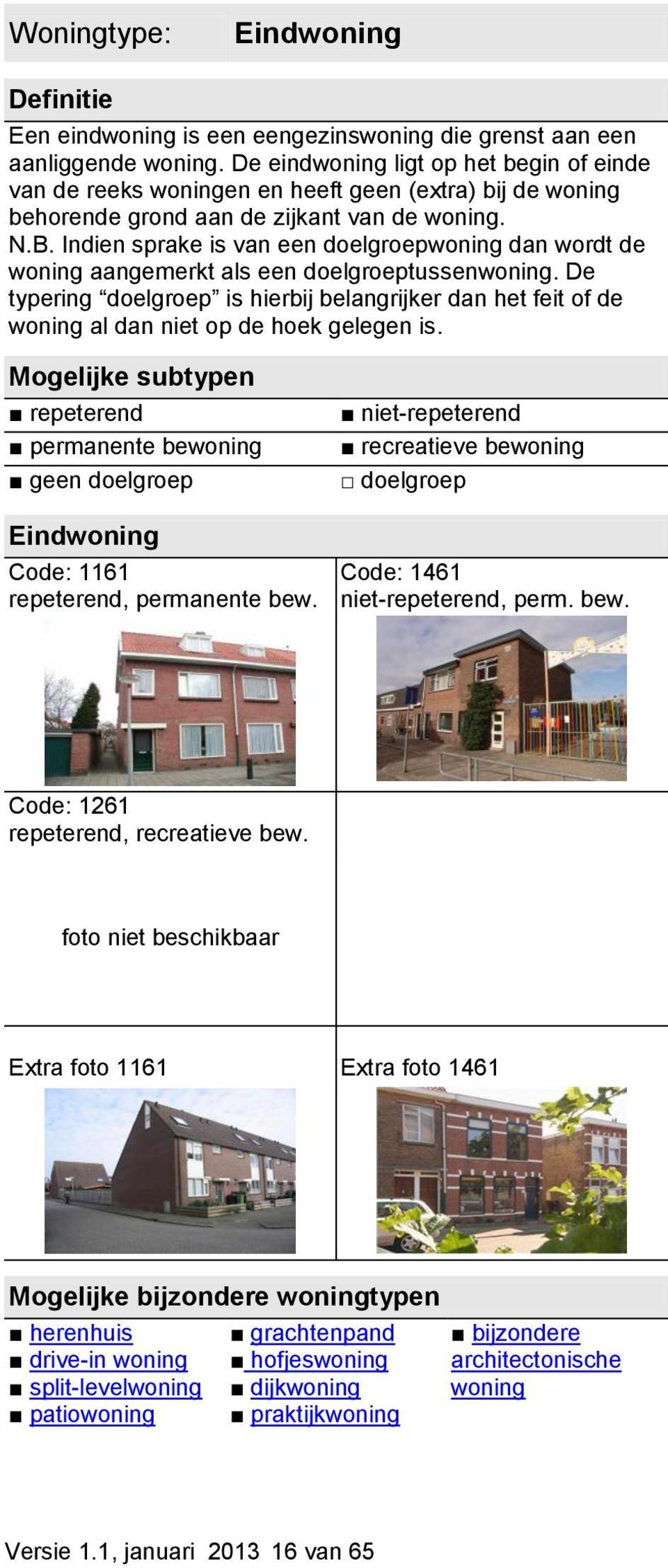 Indien sprake is van een doelgroepwoning dan wordt de woning aangemerkt als een doelgroeptussenwoning.