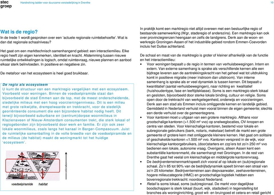 Afstemming tussen nieuwe ruimtelijke ontwikkelingen is logisch, omdat ruimtevraag, nieuwe plannen en aanbod elkaar sterk beïnvloeden. In positieve en negatieve zin.