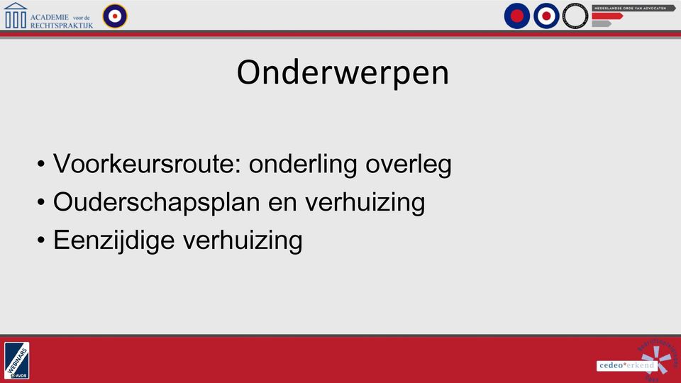 onderling overleg