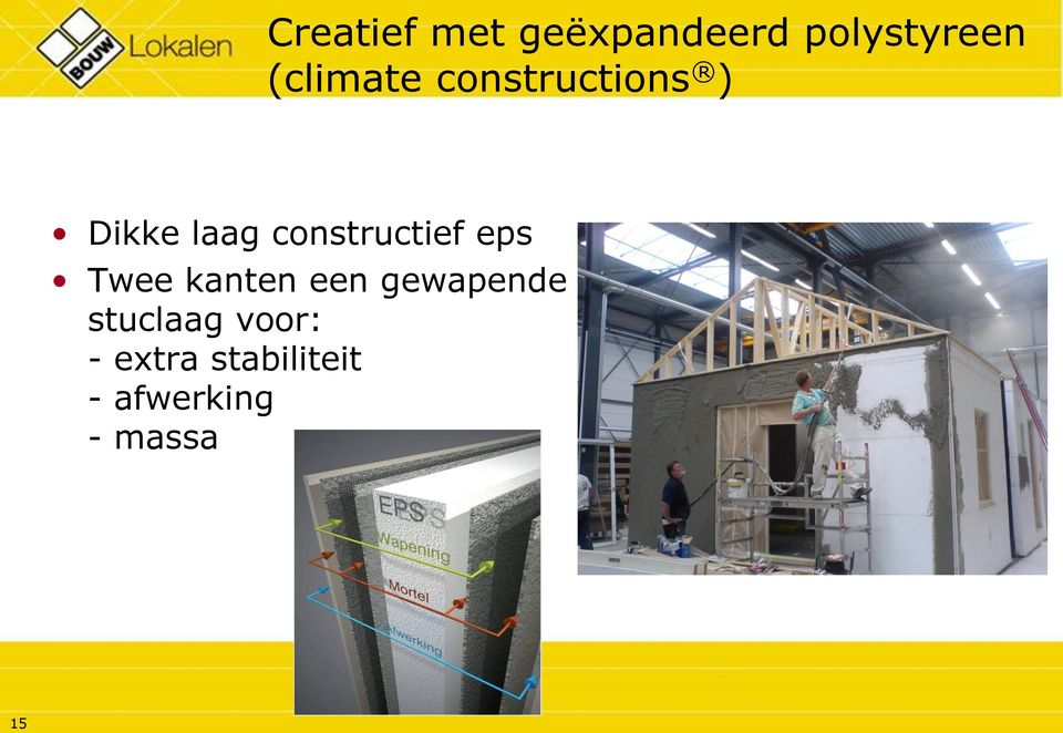 constructief eps Twee kanten een gewapende