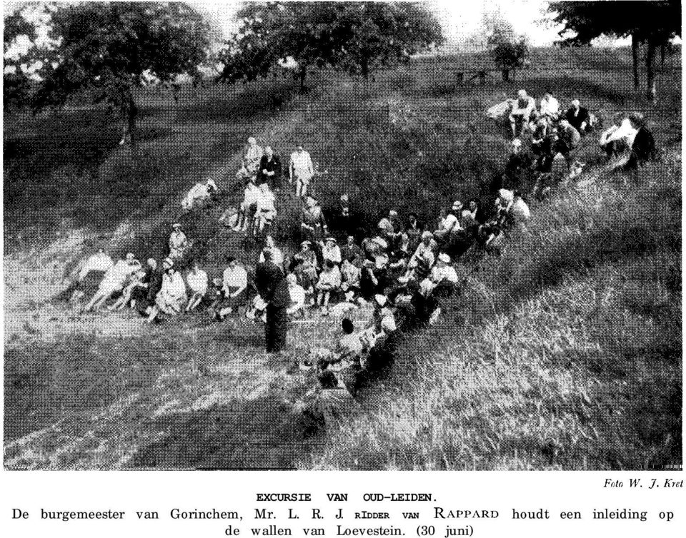 De burgemeester van Gorinchem, Mr. L. R. J.