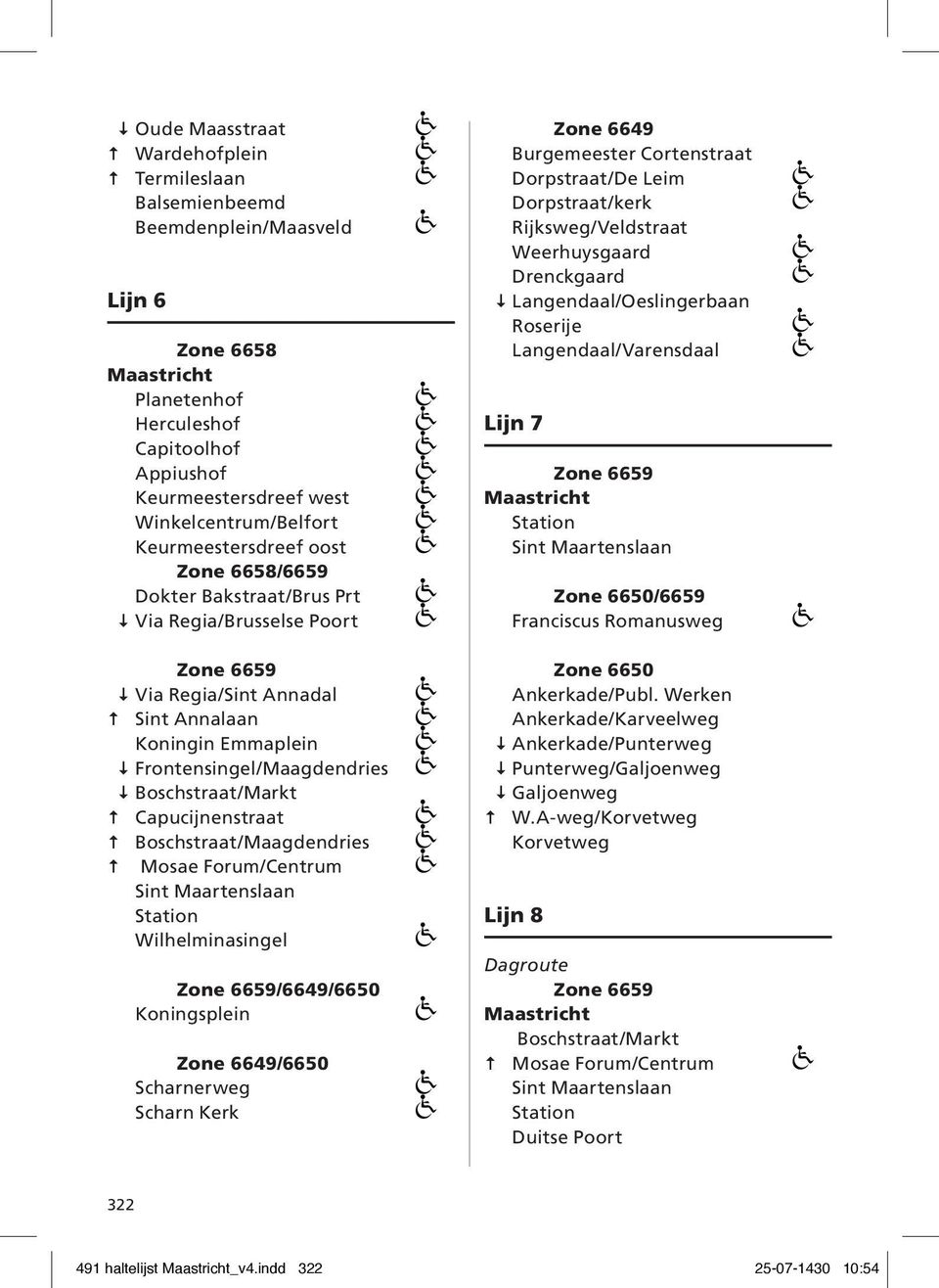 Capucijnenstraat Boschstraat/Maagdendries /6649/6650 Koningsplein /6650 Scharnerweg Scharn Kerk Burgemeester Cortenstraat Dorpstraat/De Leim Dorpstraat/kerk Rijksweg/Veldstraat Weerhuysgaard