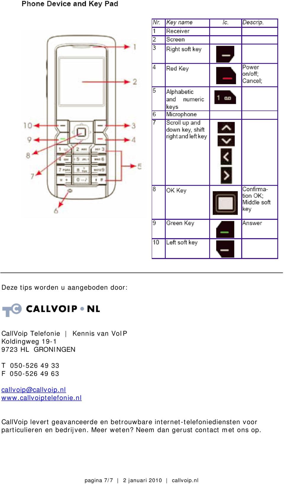 nl CallVoip levert geavanceerde en betrouwbare internet-telefoniediensten voor particulieren