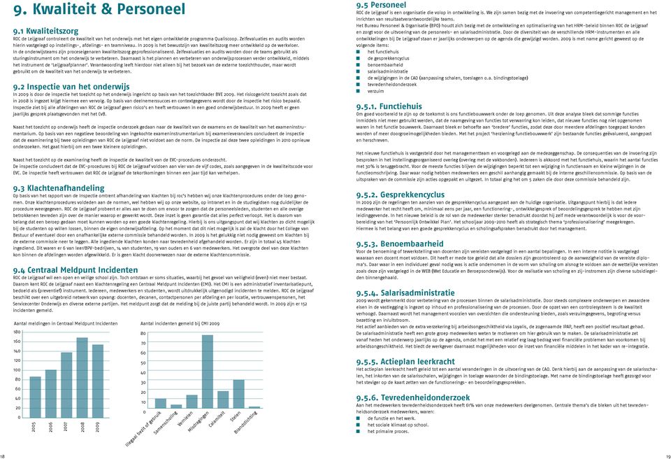 In de onderwijsteams zijn proceseigenaren kwaliteitszorg geprofessionaliseerd. Zelfevaluaties en audits worden door de teams gebruikt als sturingsinstrument om het onderwijs te verbeteren.