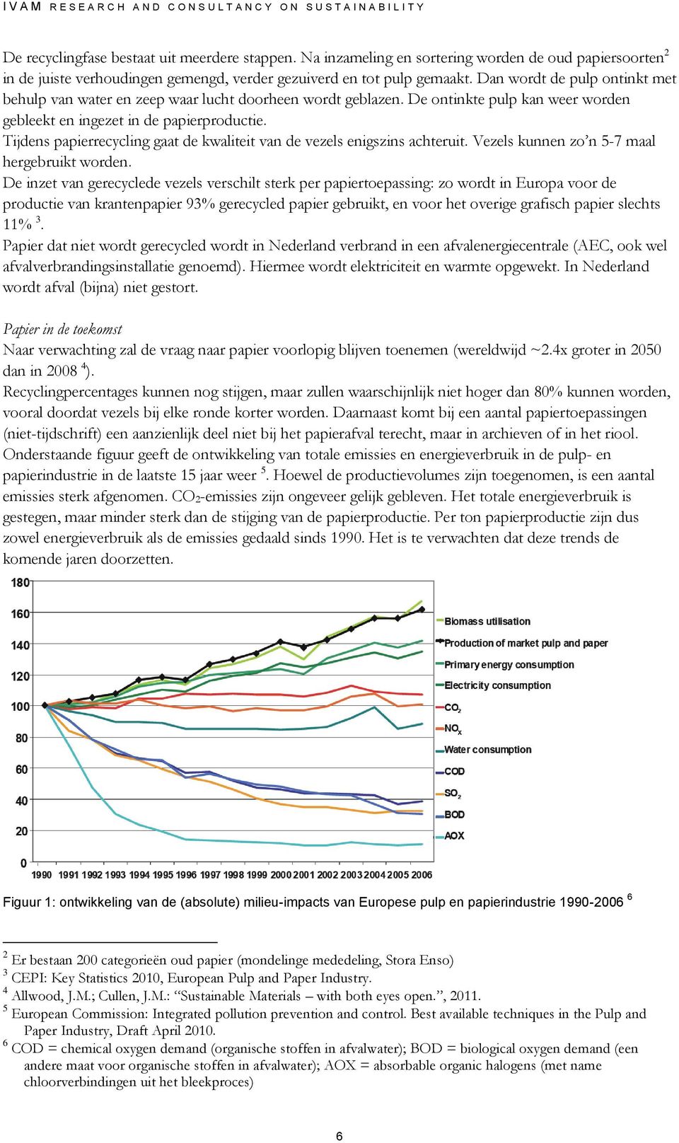 Dan wordt de pulp ontinkt met behulp van water en zeep waar lucht doorheen wordt geblazen. De ontinkte pulp kan weer worden gebleekt en ingezet in de papierproductie.