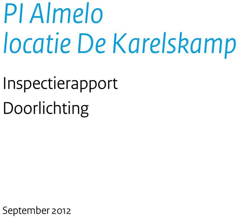 Inspectierapport