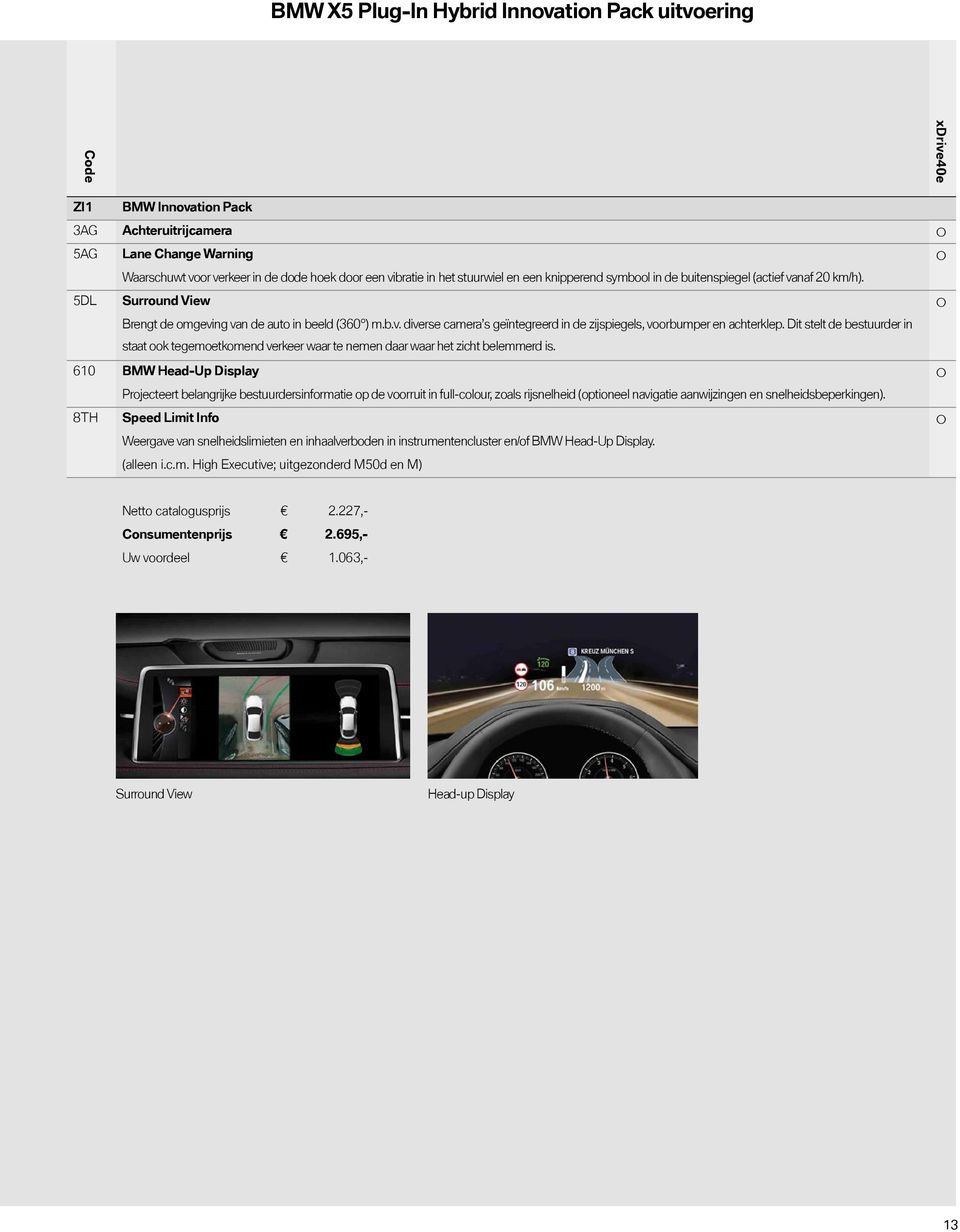 Dit stelt de bestuurder in staat ook tegemoetkomend verkeer waar te nemen daar waar het zicht belemmerd is.