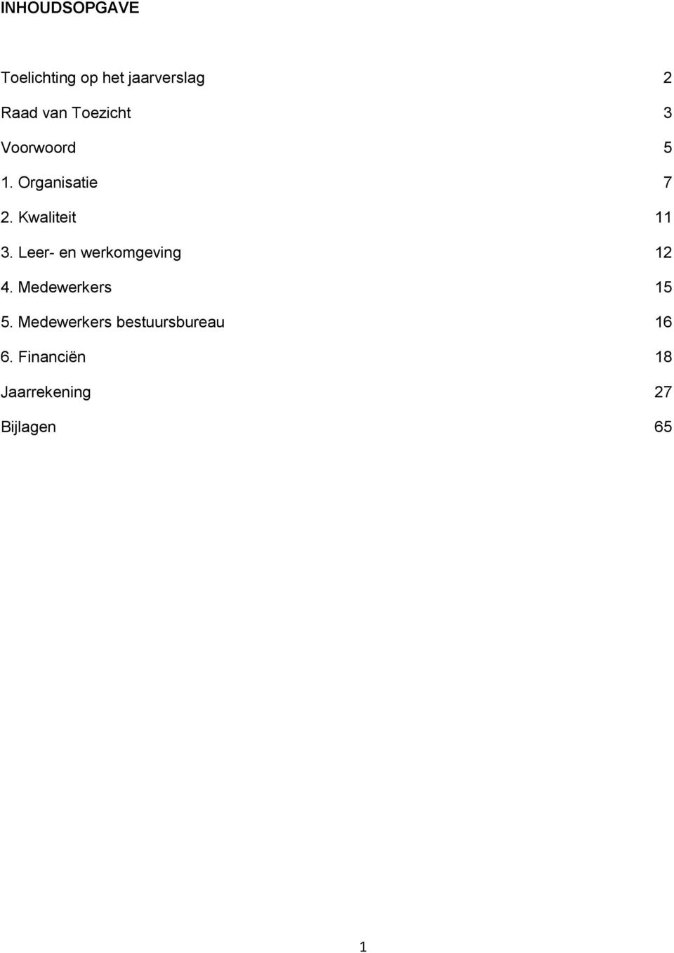 Leer- en werkomgeving 12 4. Medewerkers 15 5.