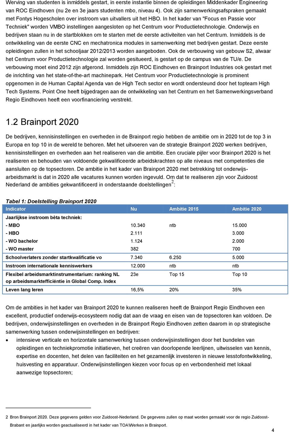 In het kader van "Focus en Passie voor Techniek" worden VMBO instellingen aangesloten op het Centrum voor Productietechnologie.