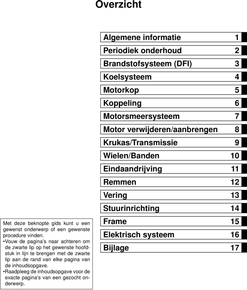 Raadpleeg de inhoudsopgave voor de exacte pagina s van een gezocht onderwerp.