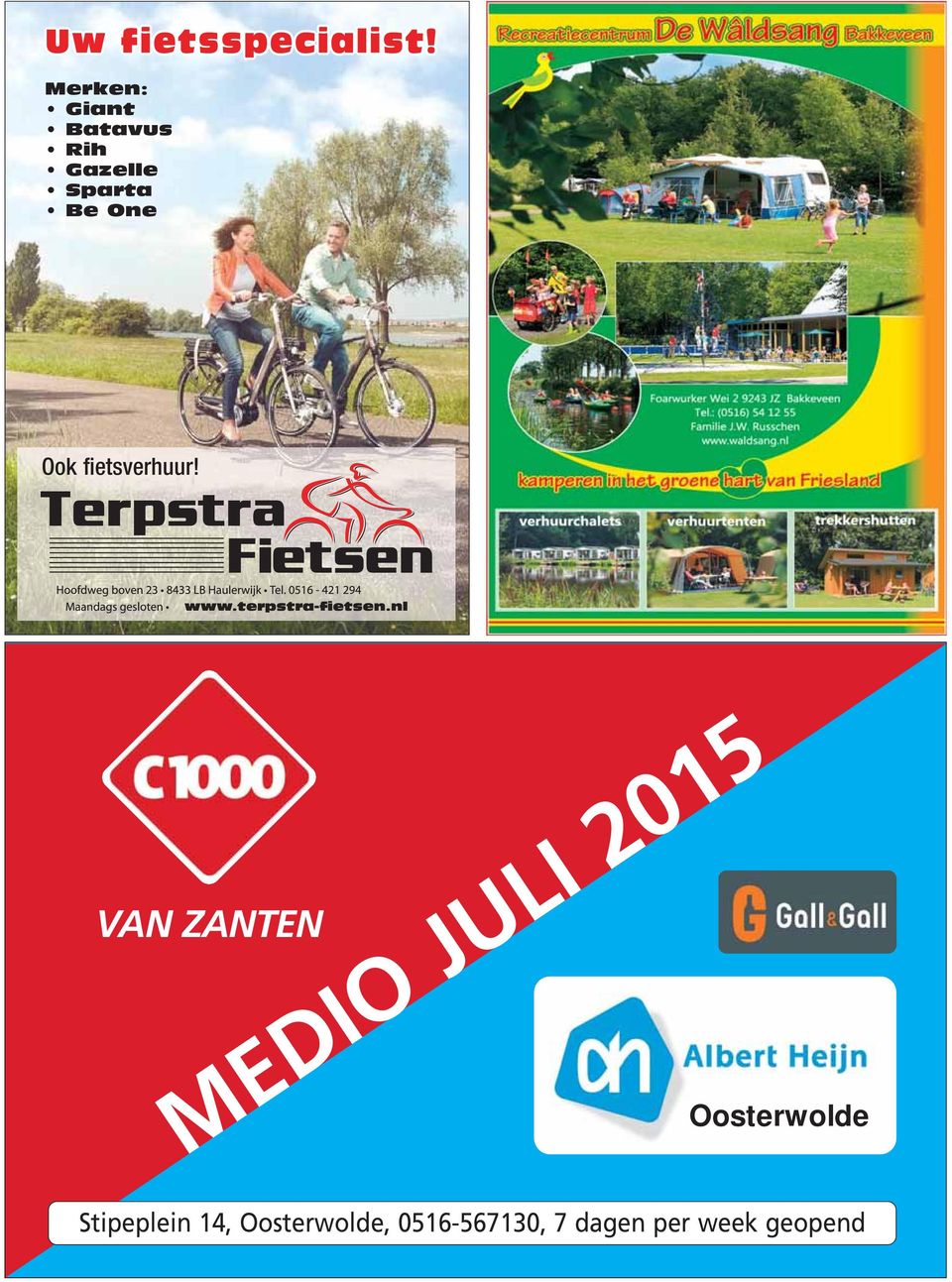 VAN ZANTEN MEDIO JULI 2015 Oosterwolde