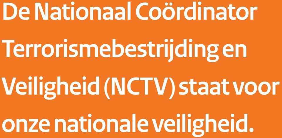 Veiligheid (NCTV) staat