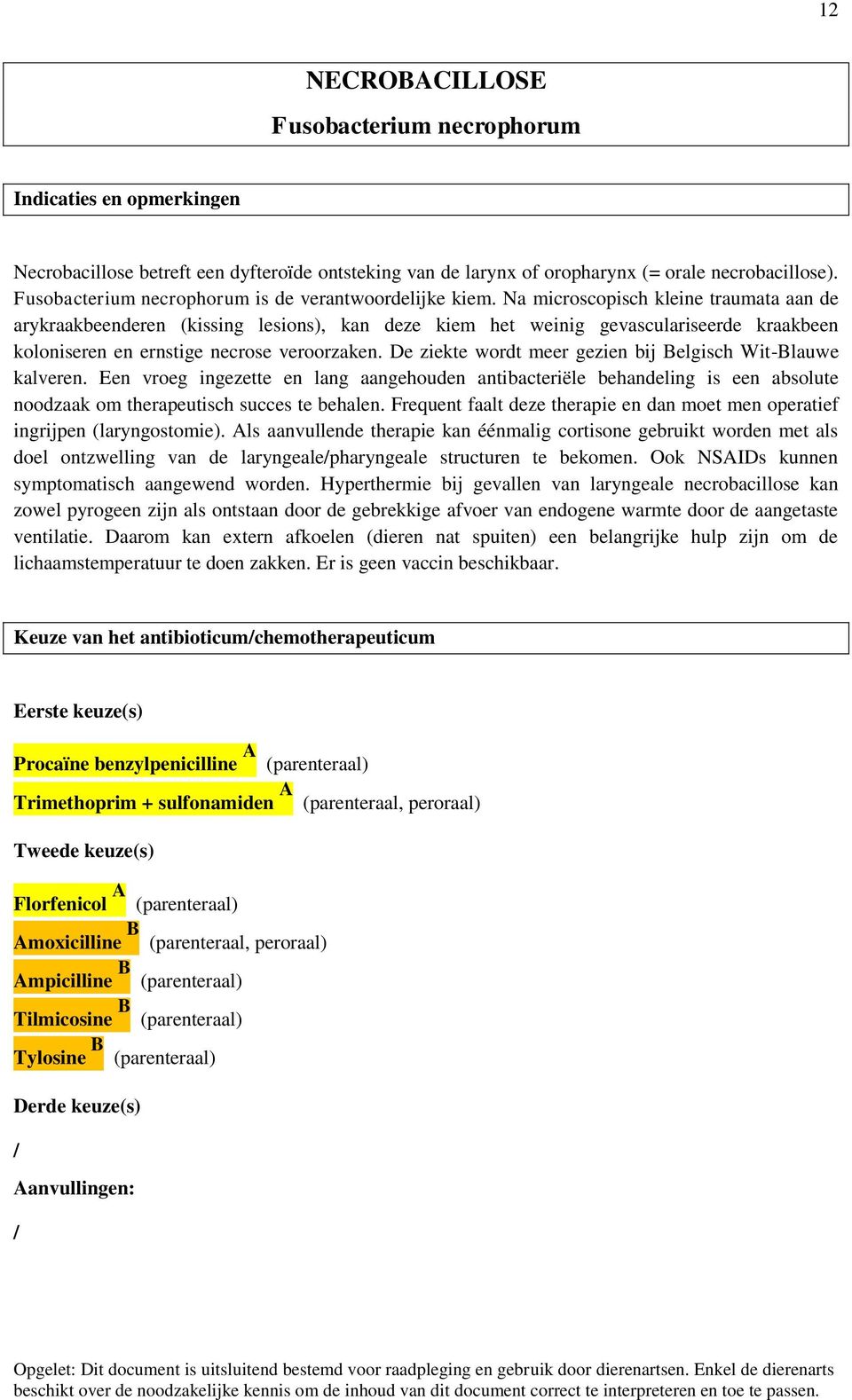 Na microscopisch kleine traumata aan de arykraakbeenderen (kissing lesions), kan deze kiem het weinig gevasculariseerde kraakbeen koloniseren en ernstige necrose veroorzaken.