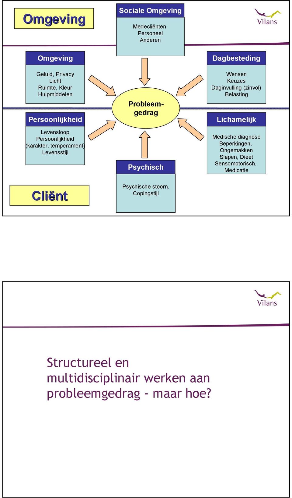 Wensen Keuzes Daginvulling (zinvol) Belasting Lichamelijk Medische diagnose Beperkingen, Ongemakken Slapen, Dieet