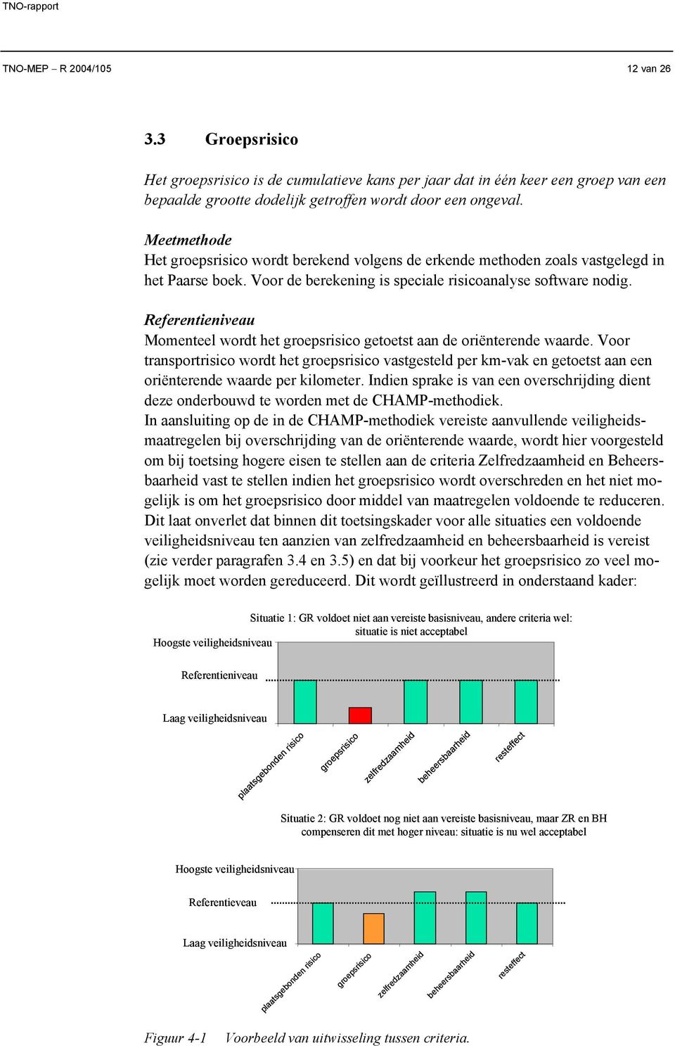 Referentieniveau Momenteel wordt het groepsrisico getoetst aan de oriënterende waarde.