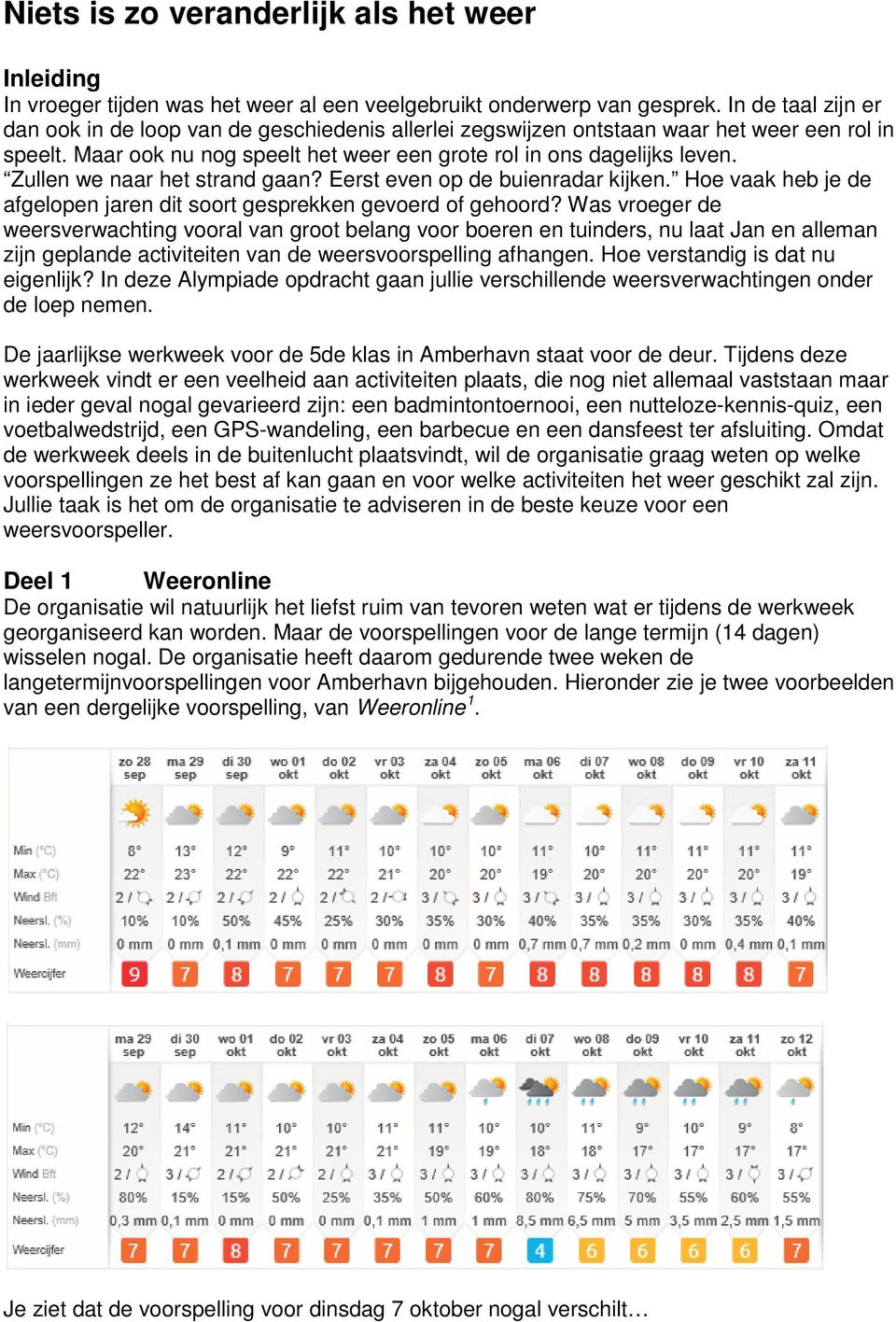 Zullen we naar het strand gaan? Eerst even op de buienradar kijken. Hoe vaak heb je de afgelopen jaren dit soort gesprekken gevoerd of gehoord?