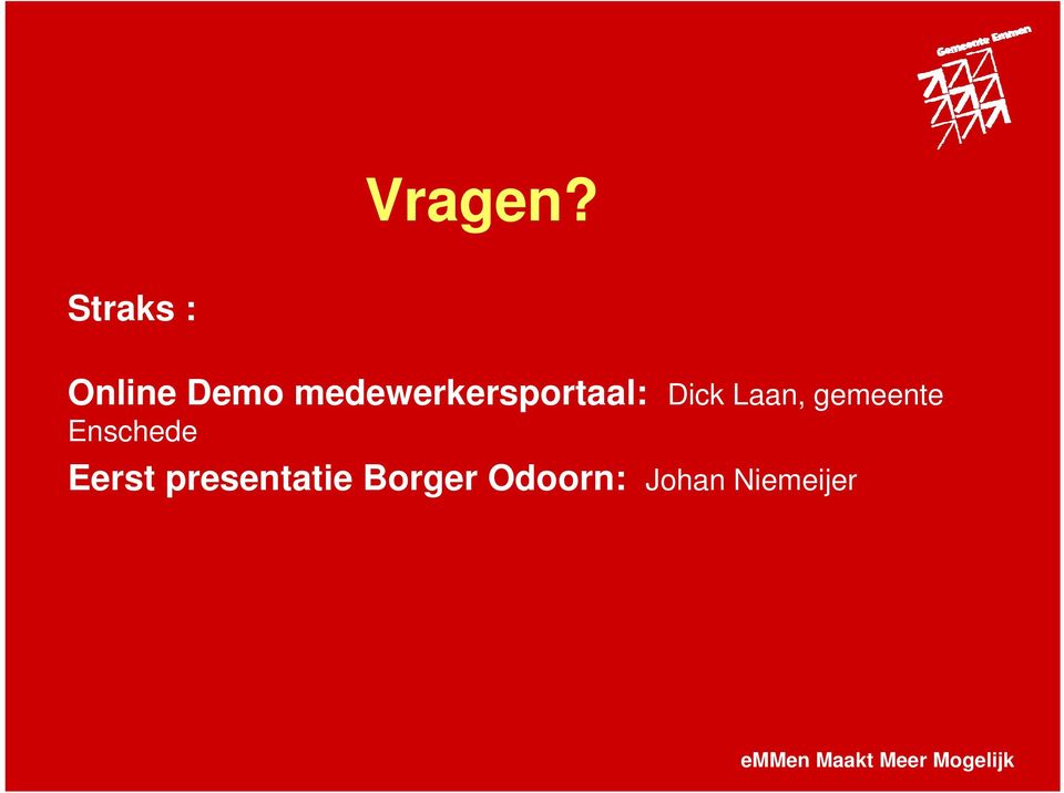 medewerkersportaal: Dick Laan,